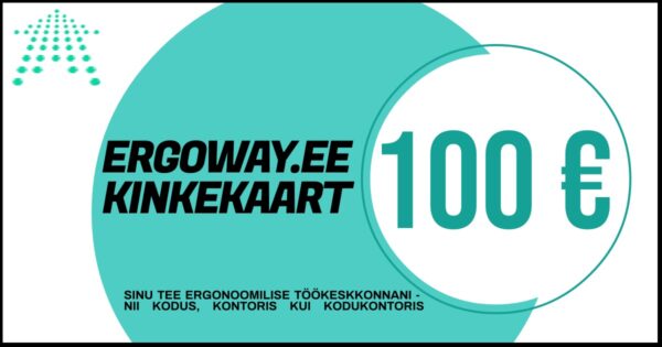 Ergoway kinkekaart 100 €