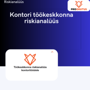 Kontori töökeskkonna riskianalüüsi näidis