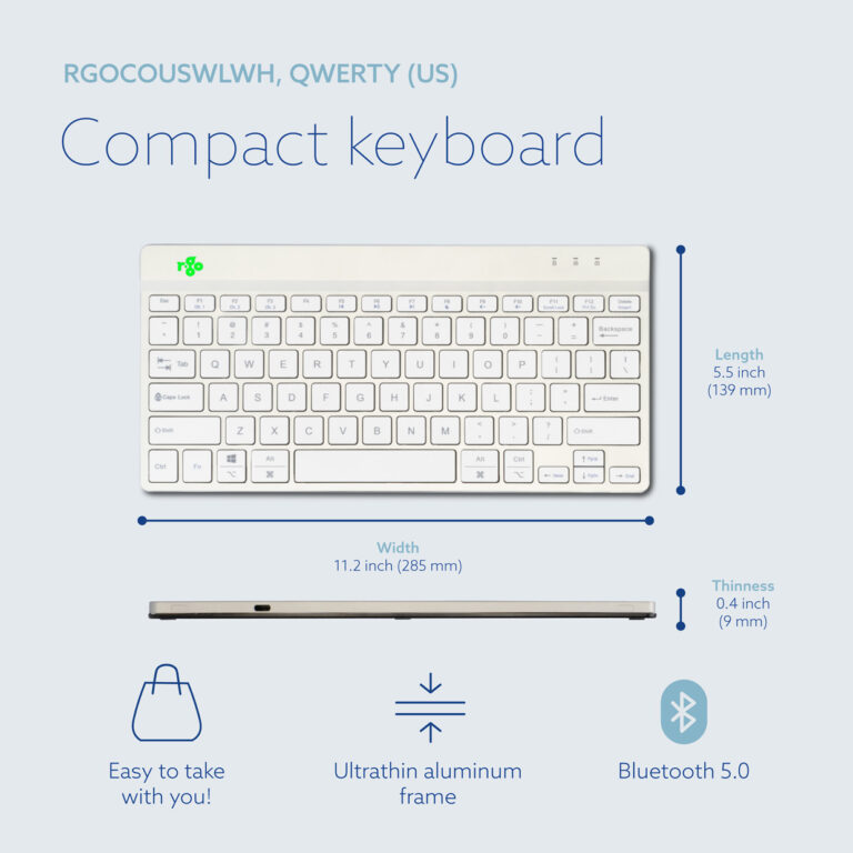 R-Go Compact Break ergonoomiline klaviatuur - Image 8