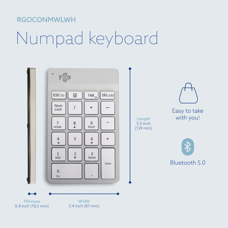 R-GO Numpad Break numbriklaviatuur - Image 8