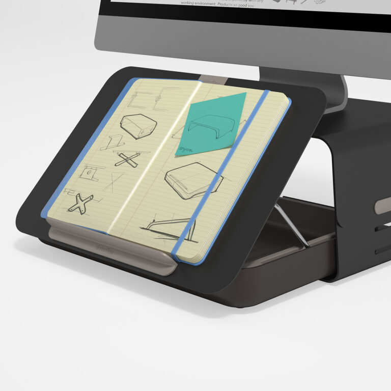 Ergonoomiline monitorialus + hoiukarp Bento® 220 - Image 4