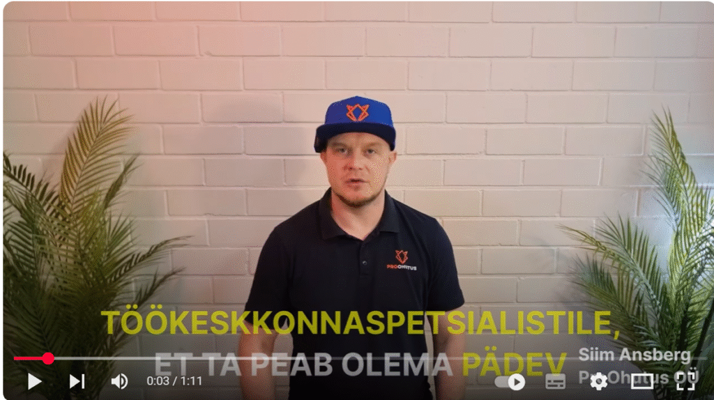 Mida tähendab pädev töökeskkonnaspetsialist? 8 Pädev töökeskkonnaspetsialist