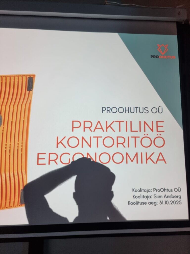 Tööohutuskoolitus ei pea olema igav 8 Tööohutuskoolitus