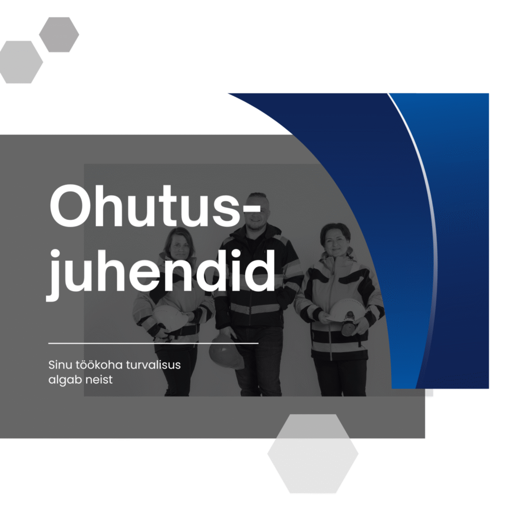 Ohutusjuhendite müük – professionaalne valmislahendus ettevõtetele 8 Ohutusjuhendite müük