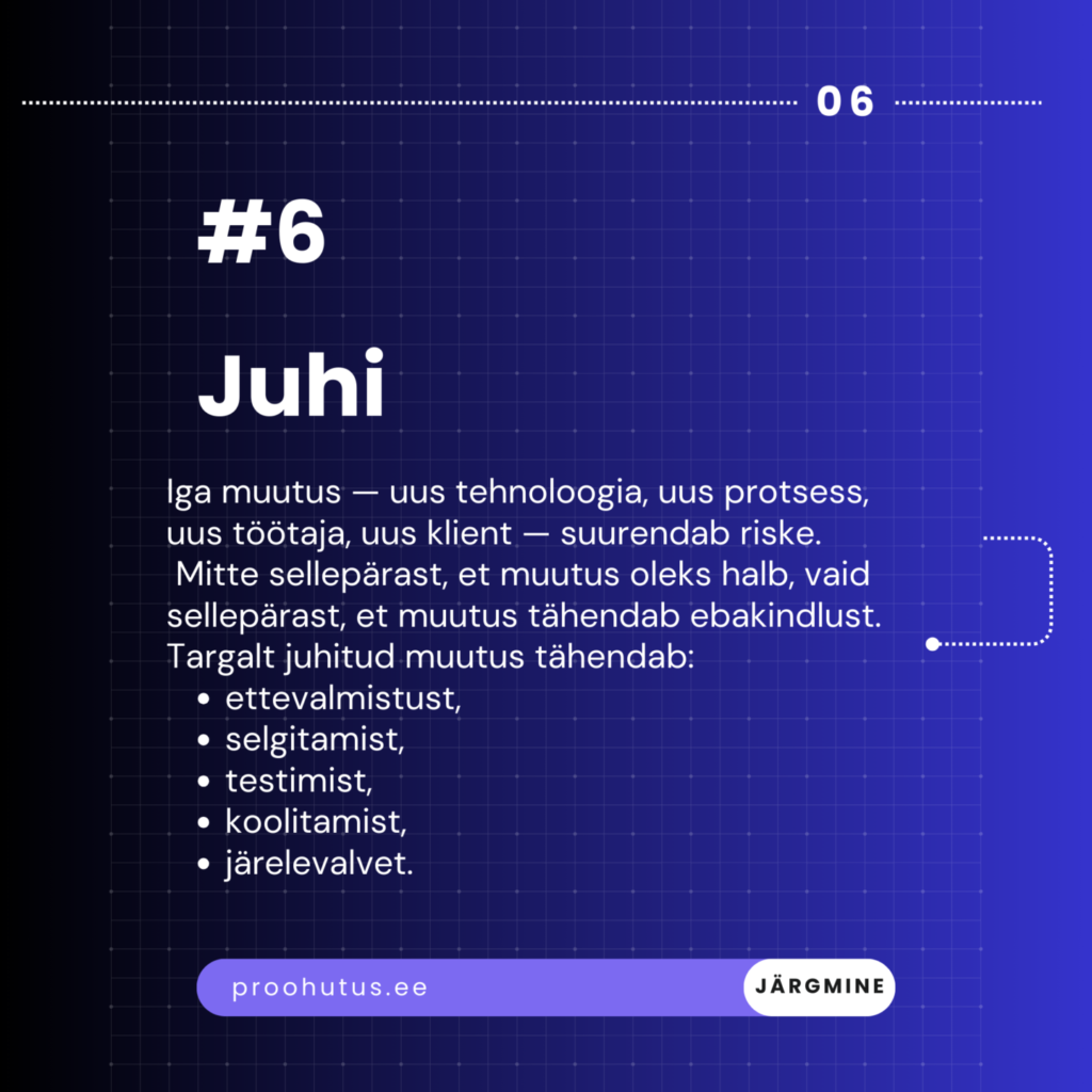 Kas 0 tööõnnetust on võimalik? 7 7 ProOhutus