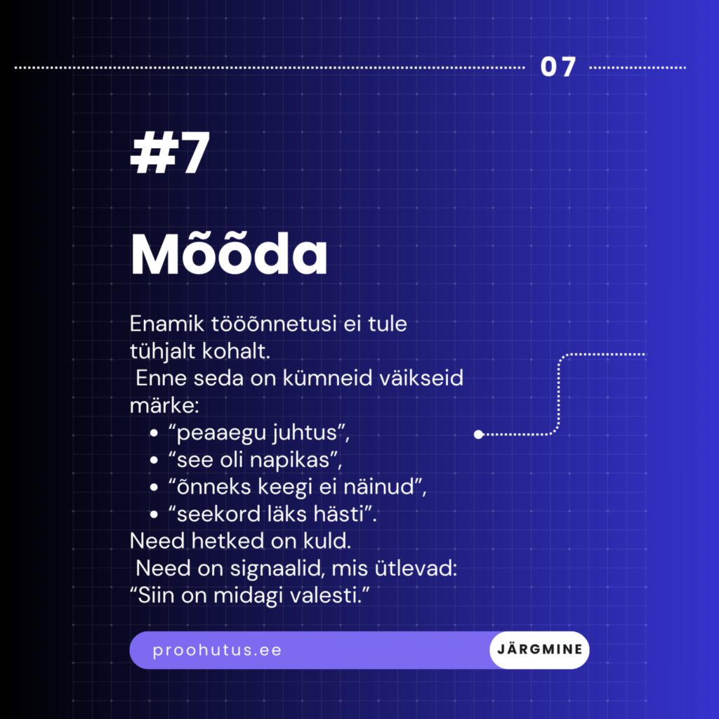 Kas 0 tööõnnetust on võimalik? 8 8 ProOhutus