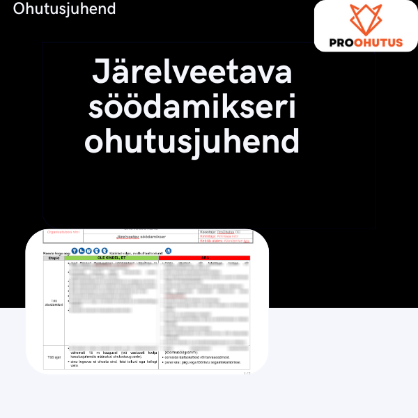 järelveetava söödamikseri ohutusjuhend