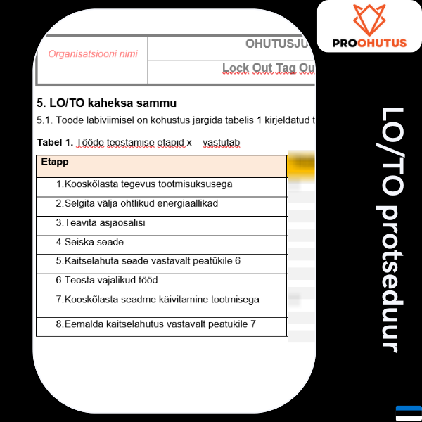 010 LO/TO protseduur 2 LO/TO juhend näidis