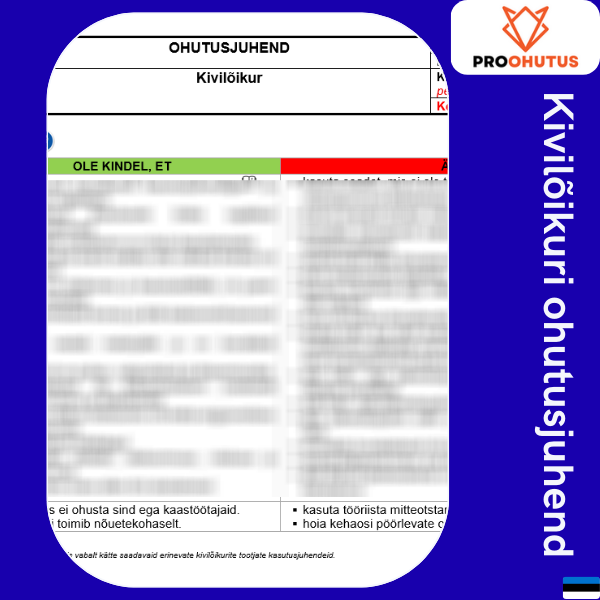 387 Kivilõikuri ohutusjuhend 2 Kivilõikuri ohutusjuhend eestikeelne