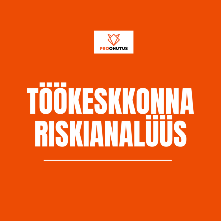 Töökeskkonna riskianalüüs