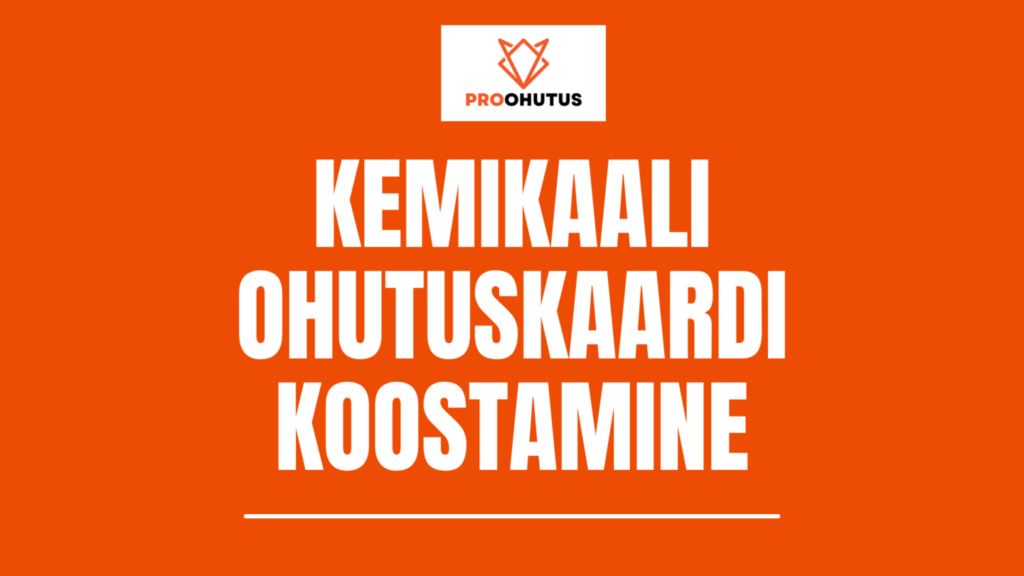 Kemikaali ohutuskaardi koostamine