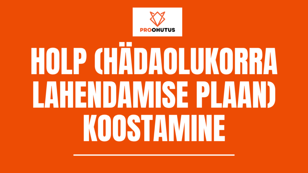 HOLP koostamine